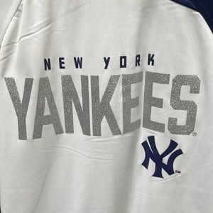 New York Yankees Jacket with Bling! Jogger sports workout warm up Jacket XL